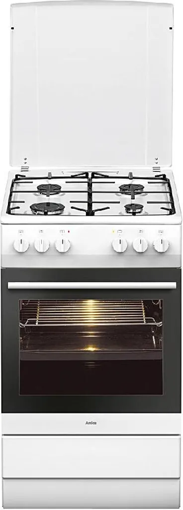 Cuisinière gaz SHEG 11557 W facile à nettoyer avec sécurité renforcée