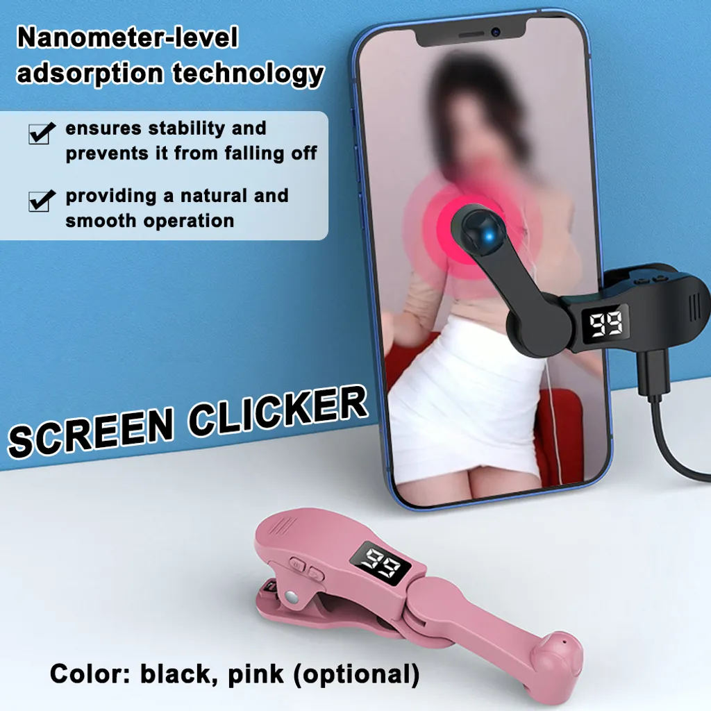 Auto Clicker Smartphone USB Professionale per Live Streaming e Video - 4