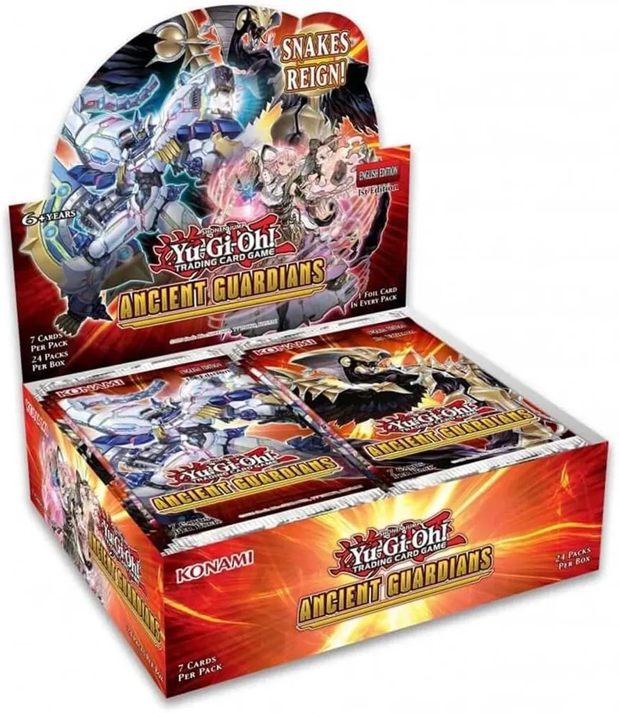 Yu-Gi-Oh! Ancient Guardians Booster Box - Boîte de 24 Boosters Scellée