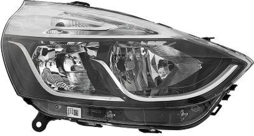 DIEDERICHS Scheinwerfer Rechts für RENAULT Clio IV Schrägheck (BH) 4416180