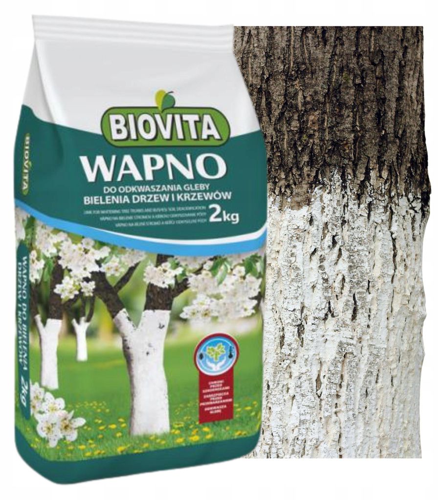 Chaux pour arbres 2 l - Haute qualité - Nutritif - Pour Image du produit 