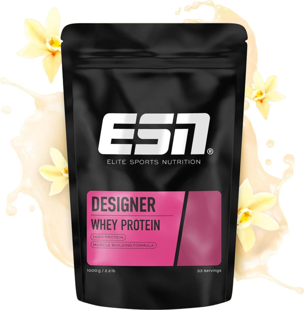 ESN Designer Whey 1kg - Vanille Produktbild 
