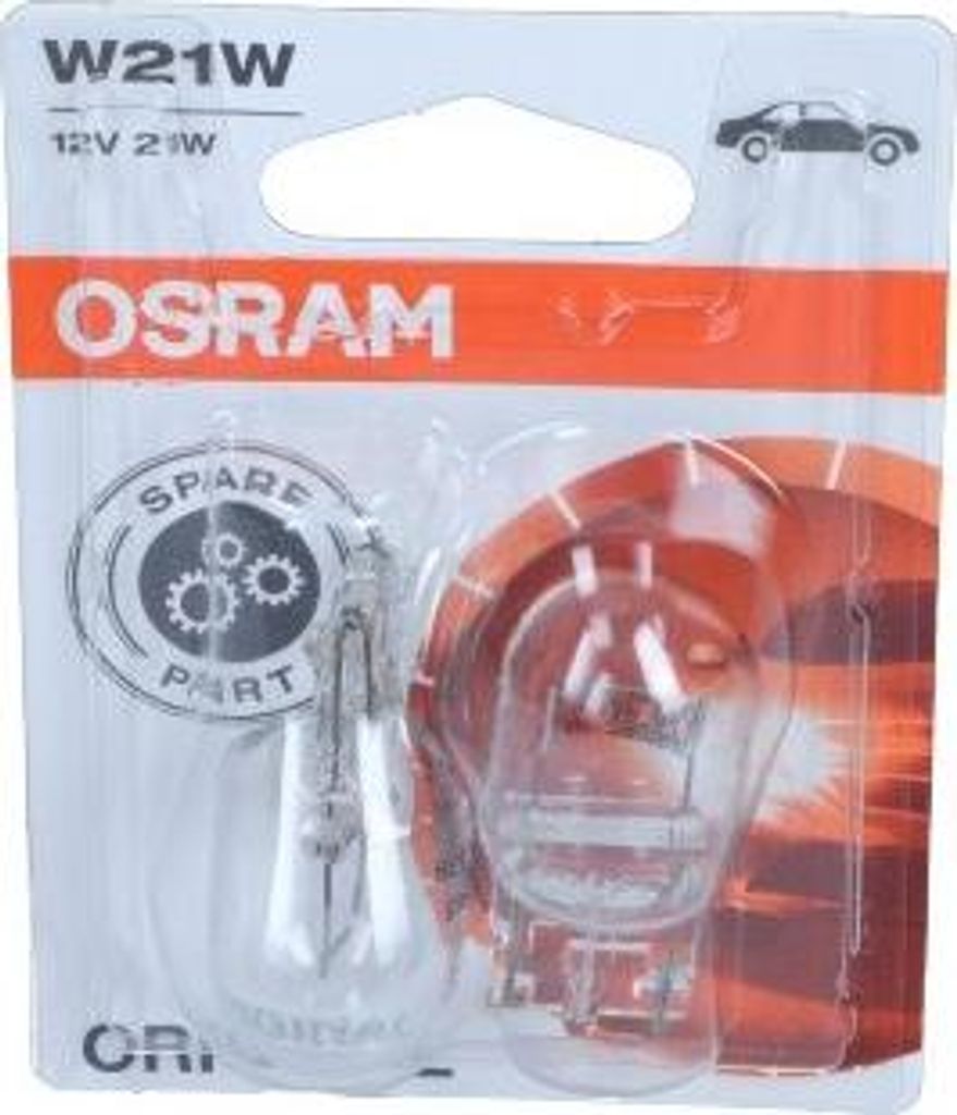 OSRAM ORIGINAL W21W W3x16d 12 V/21 W (2er Blister) Immagine del prodotto 