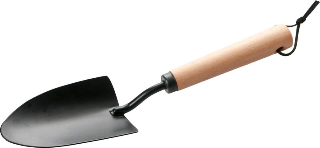 Große Schaufel mit Holzgriff