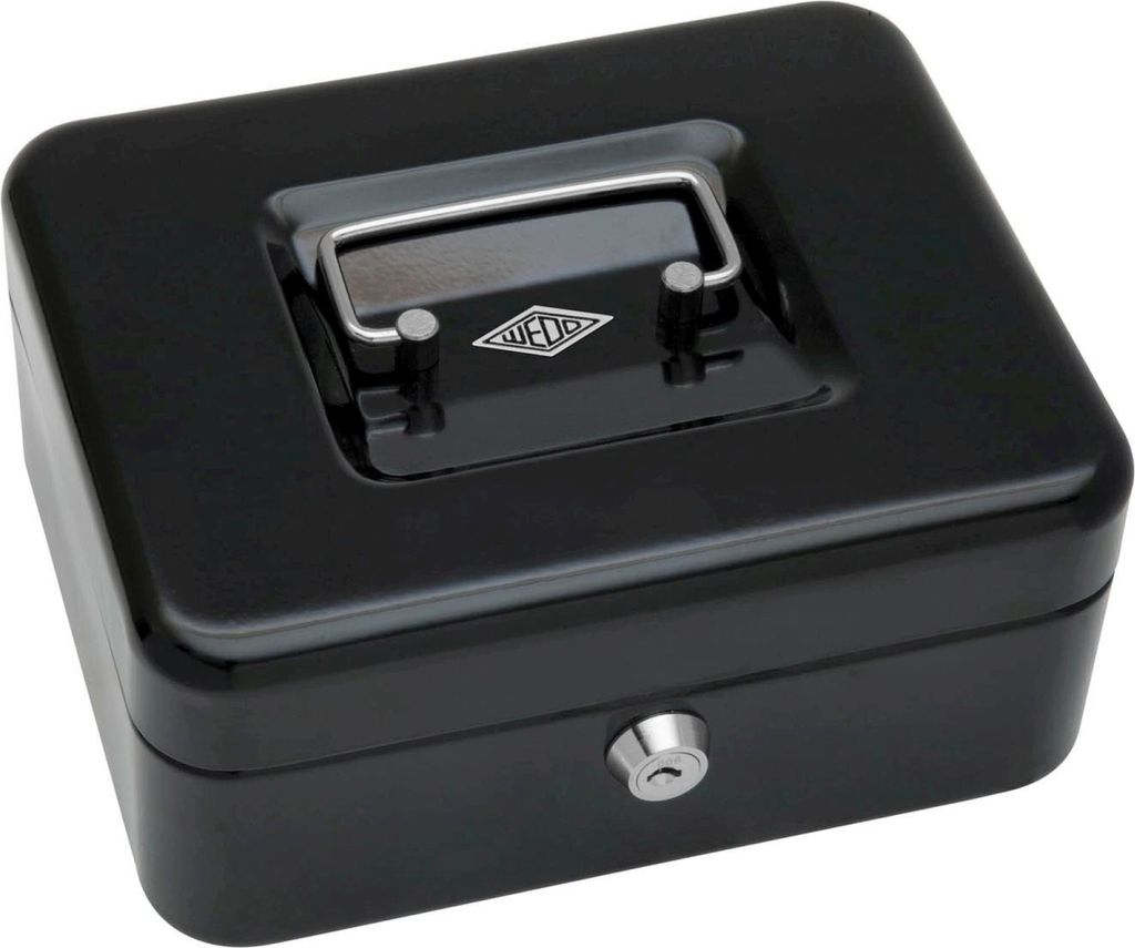 Geldkassette Gr. 2 20,0x16,0x9,0cm schwarz Packung mit 20 Stück