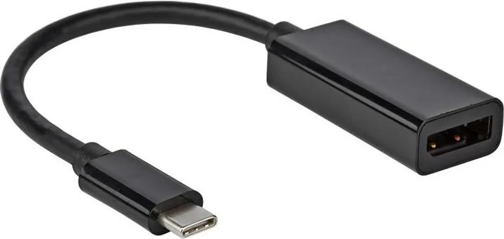 Câble adaptateur USB-C pour brancher un écran DisplayPort 4K sur PC