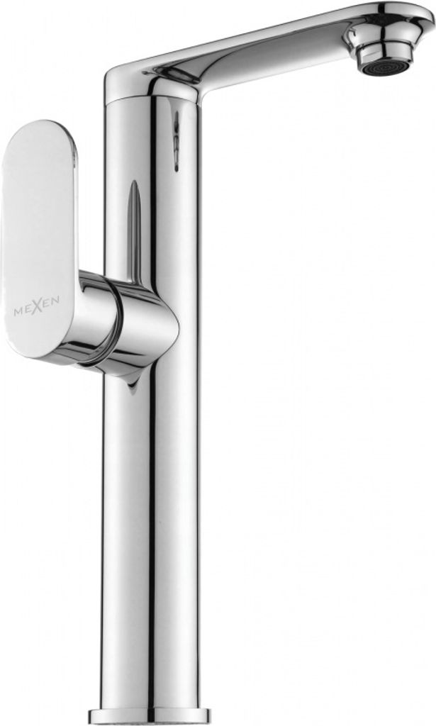 Mexen Milo Waschtischbatterie mit hohem Seitengriff, Chrom - 71315-00