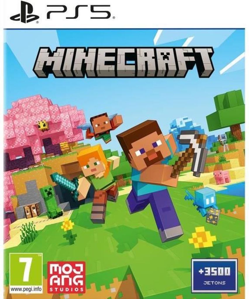 Minecraft PS5 Spiel, Endlose Welten, Verbesserte Grafik, Schnelle Ladezeiten