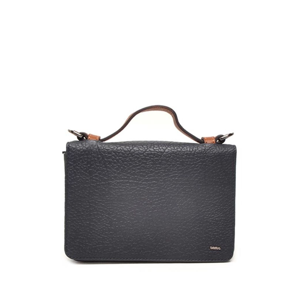 Berba - Leather Crossbody Chamonix Navy -