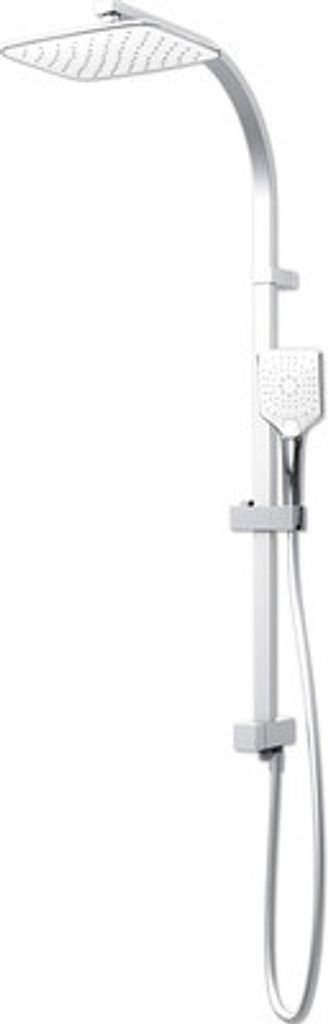 Duschsäule inkl. Umsteller Schulte Square White Style D96364 02