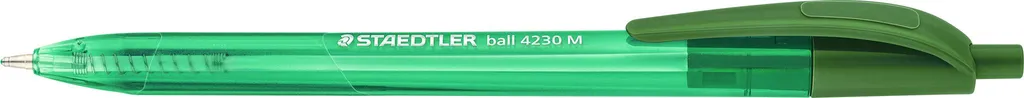 STAEDTLER Ball 4230 M-5 Verde - Penna a Sfera Triangolare Ergonomica