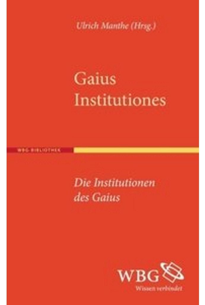 Institutionen - Institutiones
