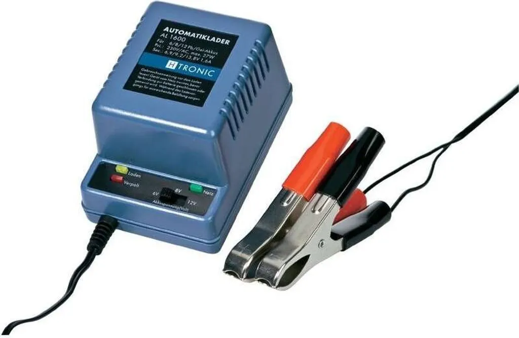 H-Tronic AL 1600 (1242219) Chargeur Automatique pour Batterie Plomb 2V à 12V