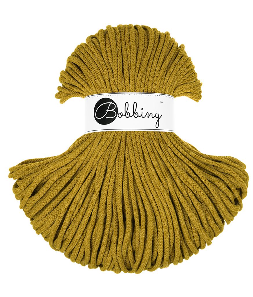 BOBBINY 5 mm Premium Flechtkordel 100 m Garn Häkeln Produktbild 