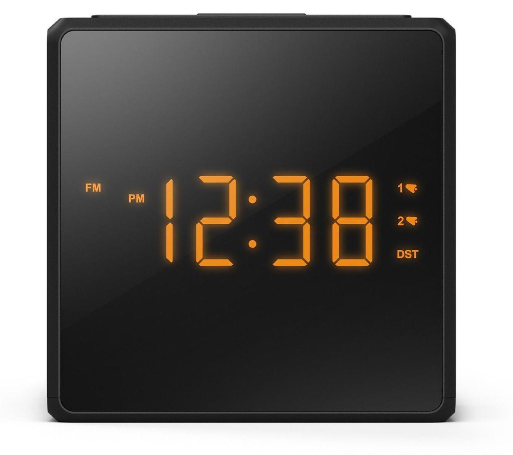 Philips TAR4500/10, Cyfrowy budzik, Czarny, 12/24h, FM, Zdjęcie produktu 