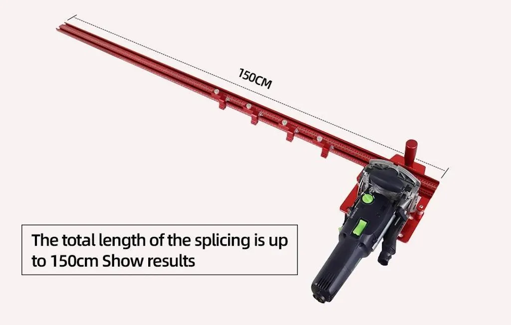 Guide de sciage rectiligne 1500 mm pour découpes de bois précises - 6