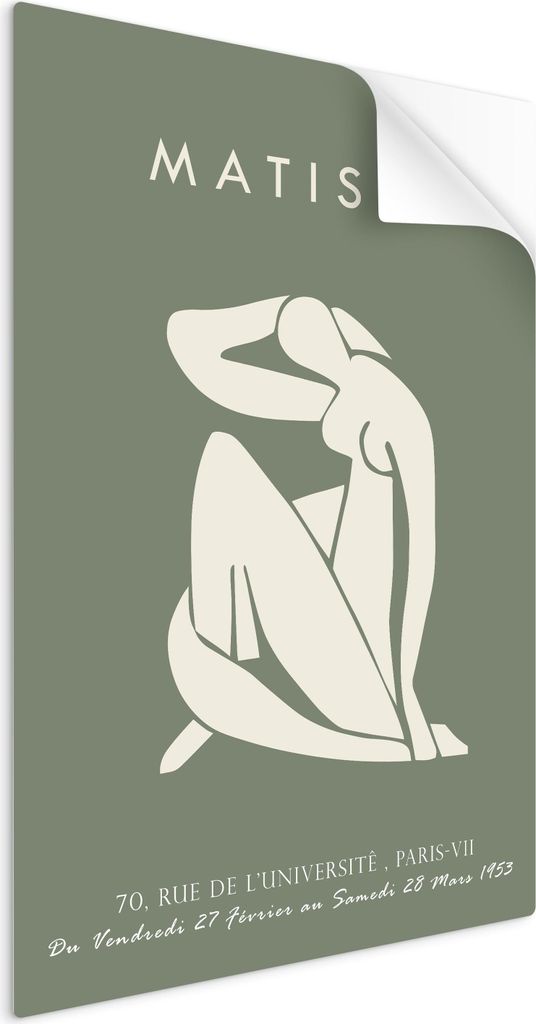 SpaceRebels Bilder Wandsticker 80x120 - Wanddeko Abstrakt - Selbstklebende Wandtattoo Wandsticker - Modernes Bild auf PVC-Folie - Wandbild Wohnzimm...
