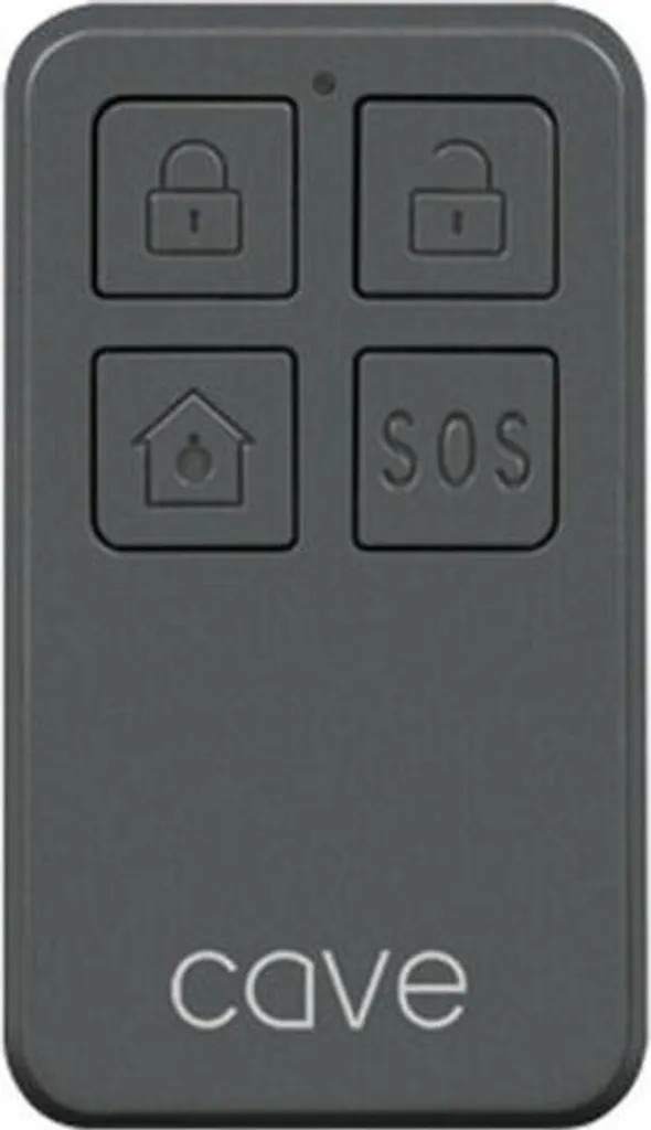 Système d'alarme maison connecté Wi-Fi Veho Cave Kit démarrage gris