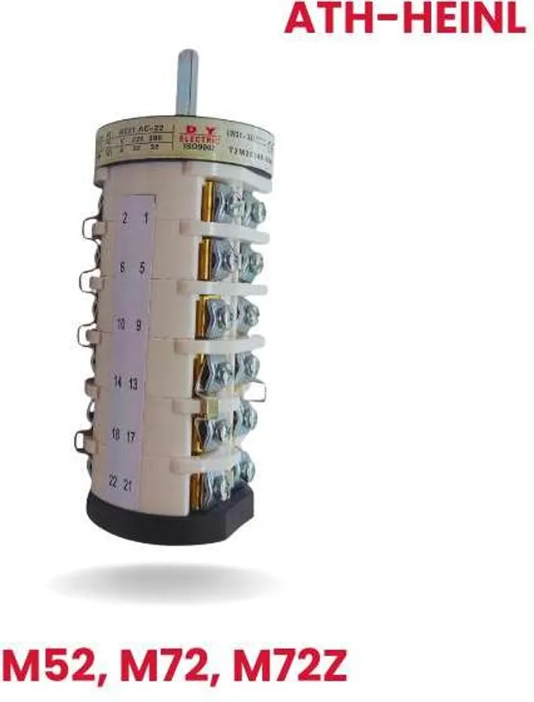 Commutateur de remplacement ATH-Heinl double vitesse robuste M52 M72Z