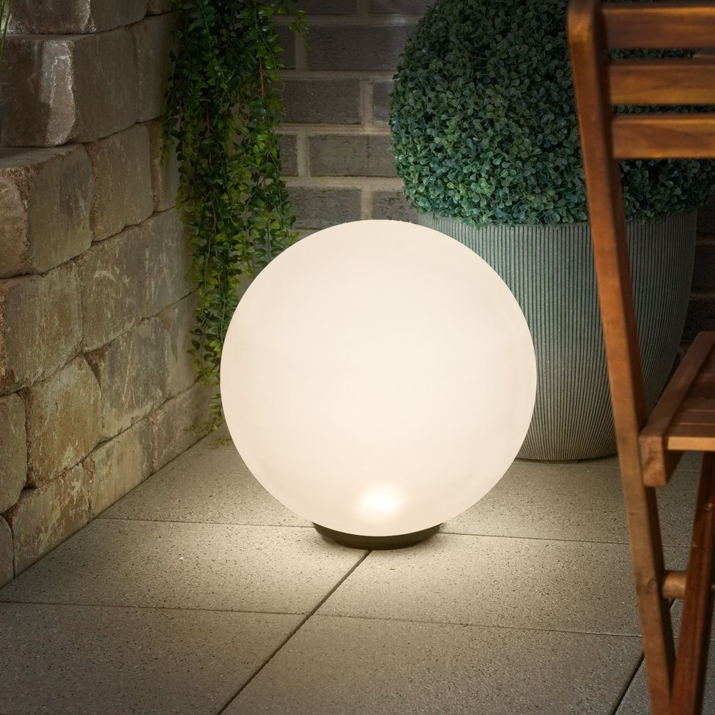 Solar Leuchtkugel ⌀40cm CCT RGB multicolor Fernbedienung Produktbild 