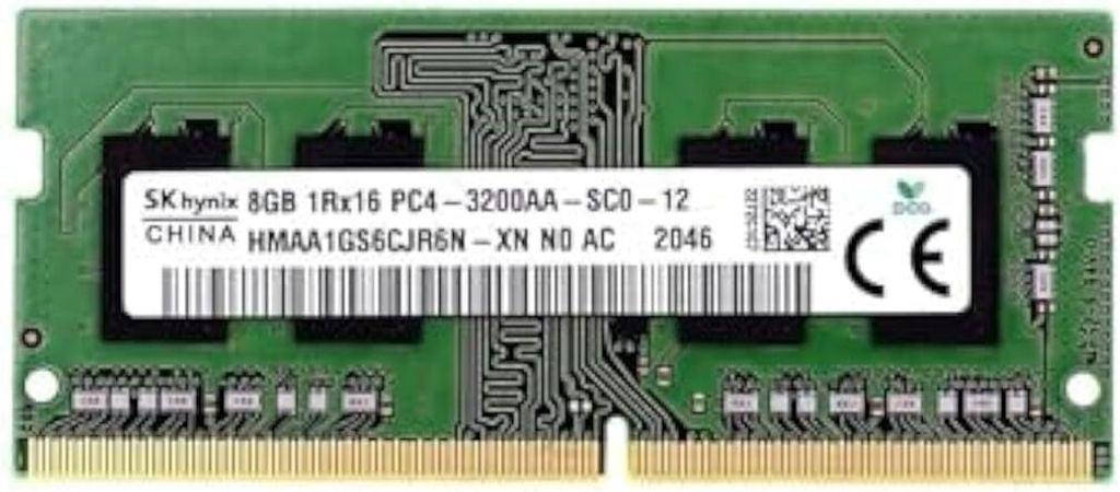 SK Hynix 16Gb 2x 8GB SODIMM DDR4 3200 PC4 1Rx16 Produktbild 