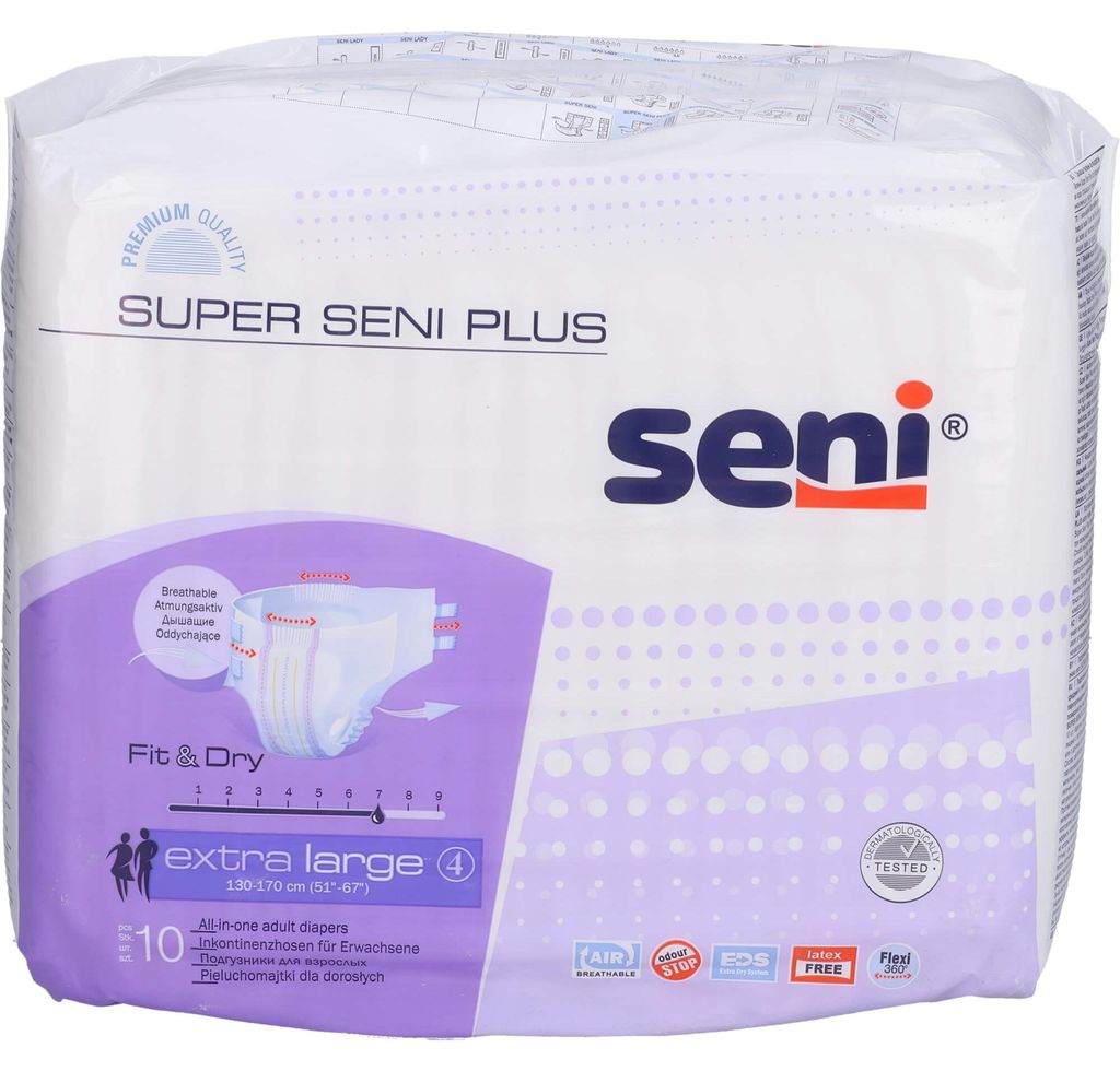 Slip per incontinenza Seni Super Plus XL 10 pz Immagine del prodotto 