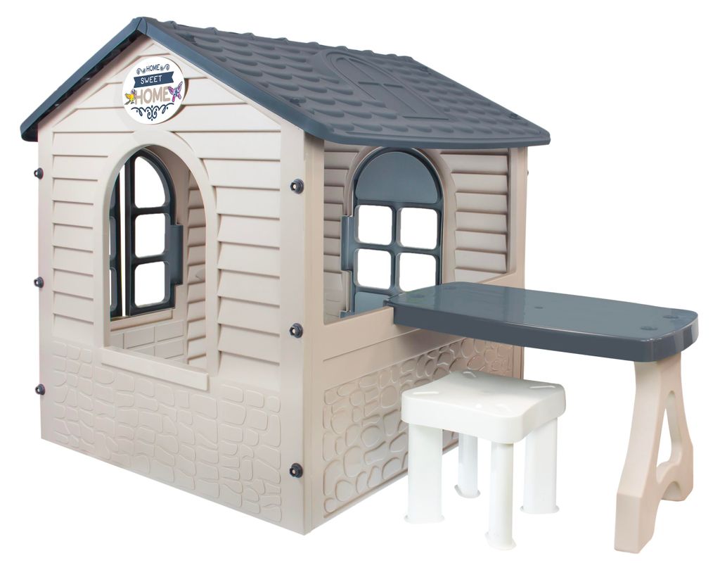 Zahradní domek MOCHTOYS pro děti s piknikovým stolem a Obrázek produktu 