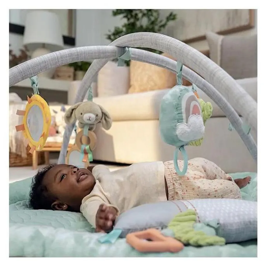 Tapis d'Éveil Bébé avec Coussin de Support INGENUITY Calm Springs 0m+