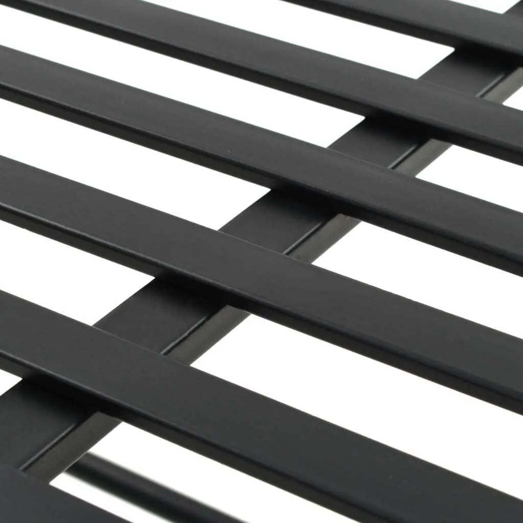 Banc de Jardin Métal Noir Durable : La Solution Déco Anti-Intempéries - 5