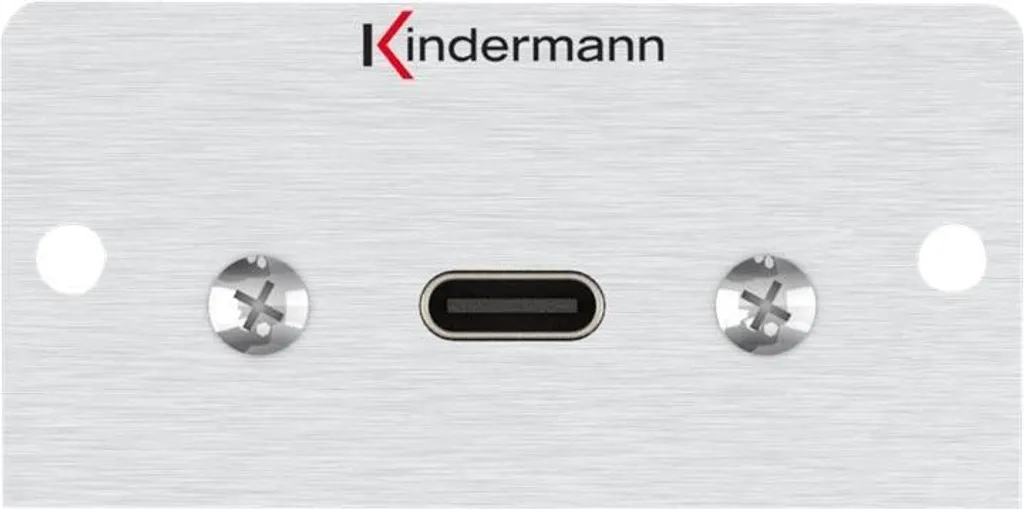 Kindermann Konnect 50 Alluminio Anodizzato - Modulo Connessione 50mm