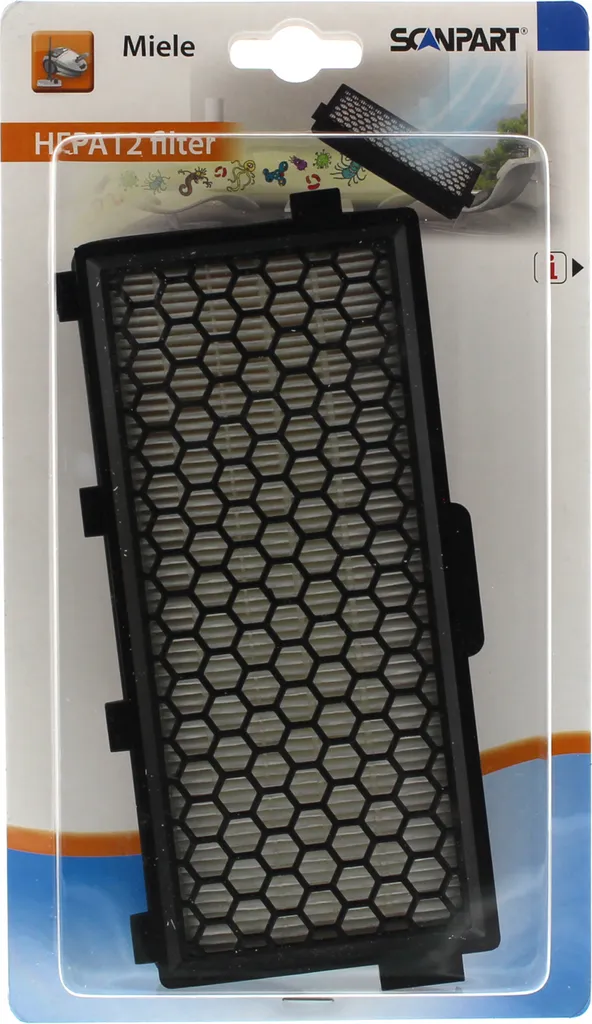 Filtre HEPA SF-HA50 pour aspirateur Miele spécial poils d'animaux