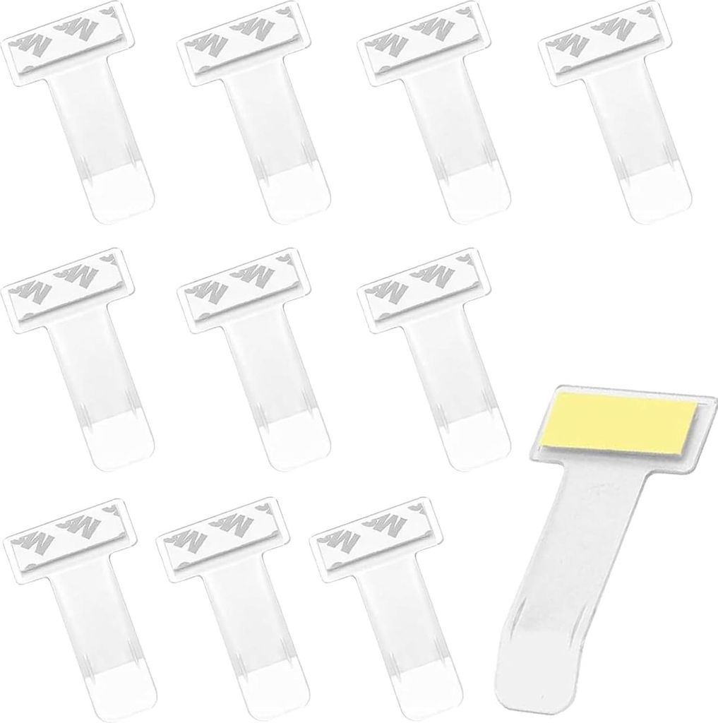 Ticket Halterung Auto,10 Stück Transparente Auto Halter Clip,parkscheinhalter Clip,Parkausweishalter,parkscheinhalter windschutzscheibe,Selbstkleb...