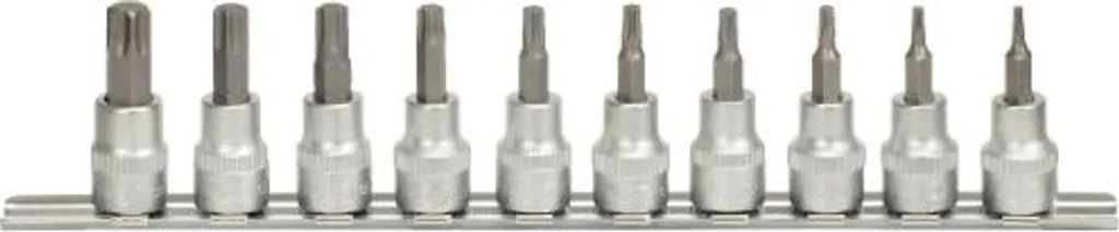 KS TOOLS Set di bussole Torx da 3/8" 10 pz. T10-T55 - 911.3935 - 6