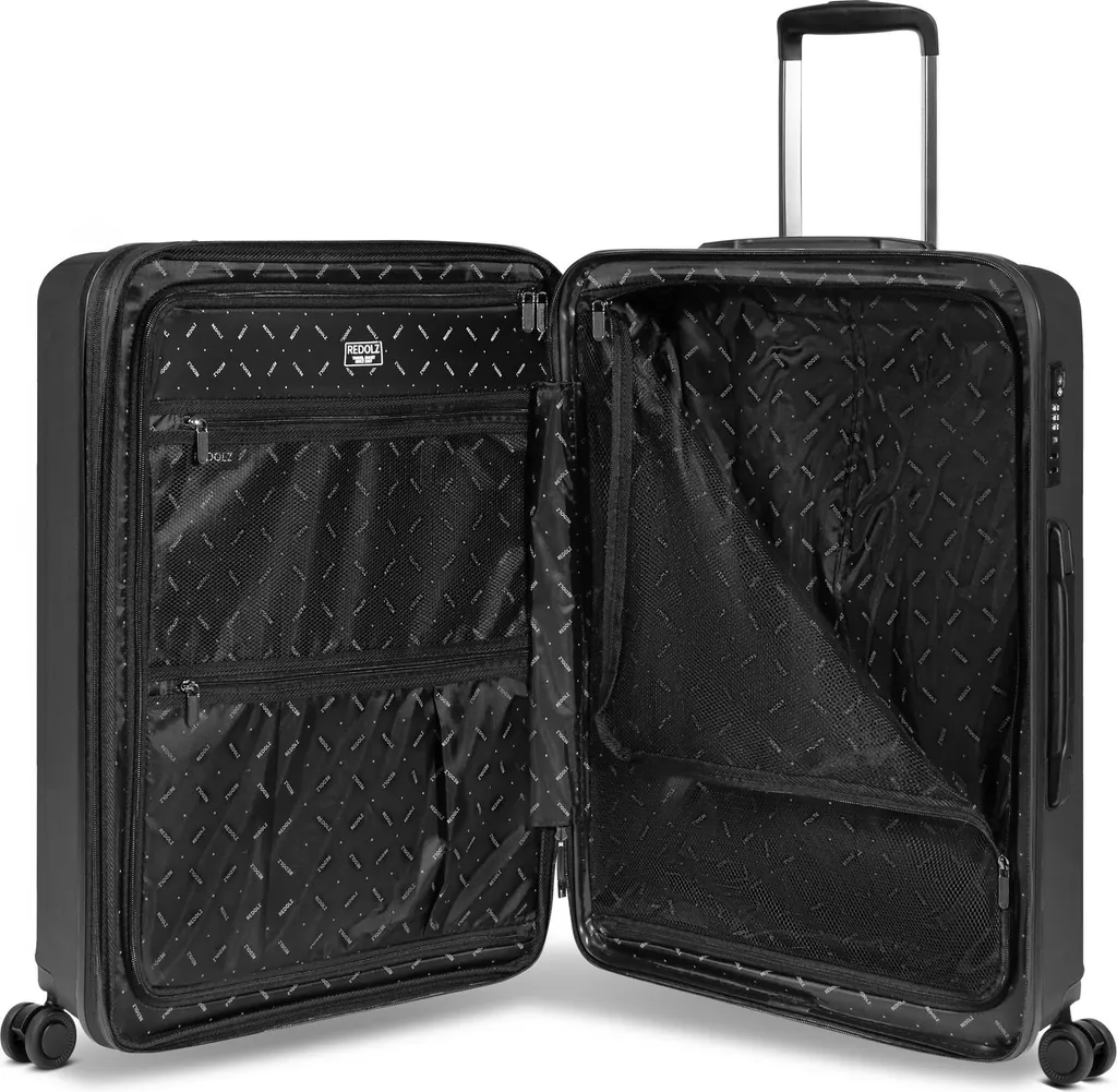 Bagage cabine ordinateur REDOLZ 14 pouces extensible noir