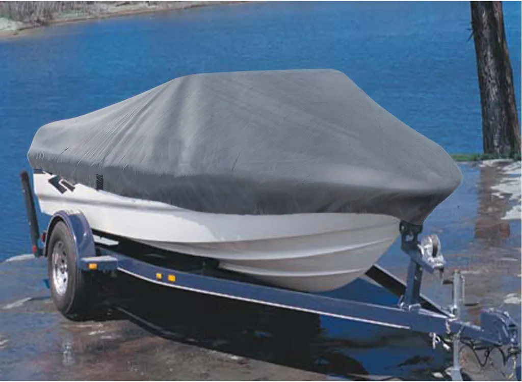 Housse de Protection Bateau Grise 580x295cm - Bâche d'Hivernage 19'