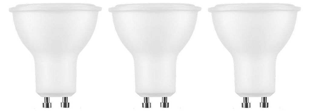 Modee GU10 LED-Lampe 7W - 700lm - 2700K - Warmweiß - LED-Spot - Ersetzt 54W Halogenlampe - 3 Stück