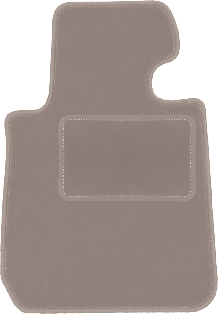 Tappetino Guida Velluto Beige BMW Serie 3 G20 Su Misura Con Fissaggi