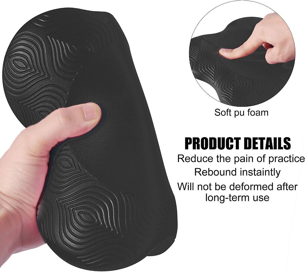 2 Stücke Kniekissen Yoga, rutschfest Knieschoner Matte Set Produktbild 2