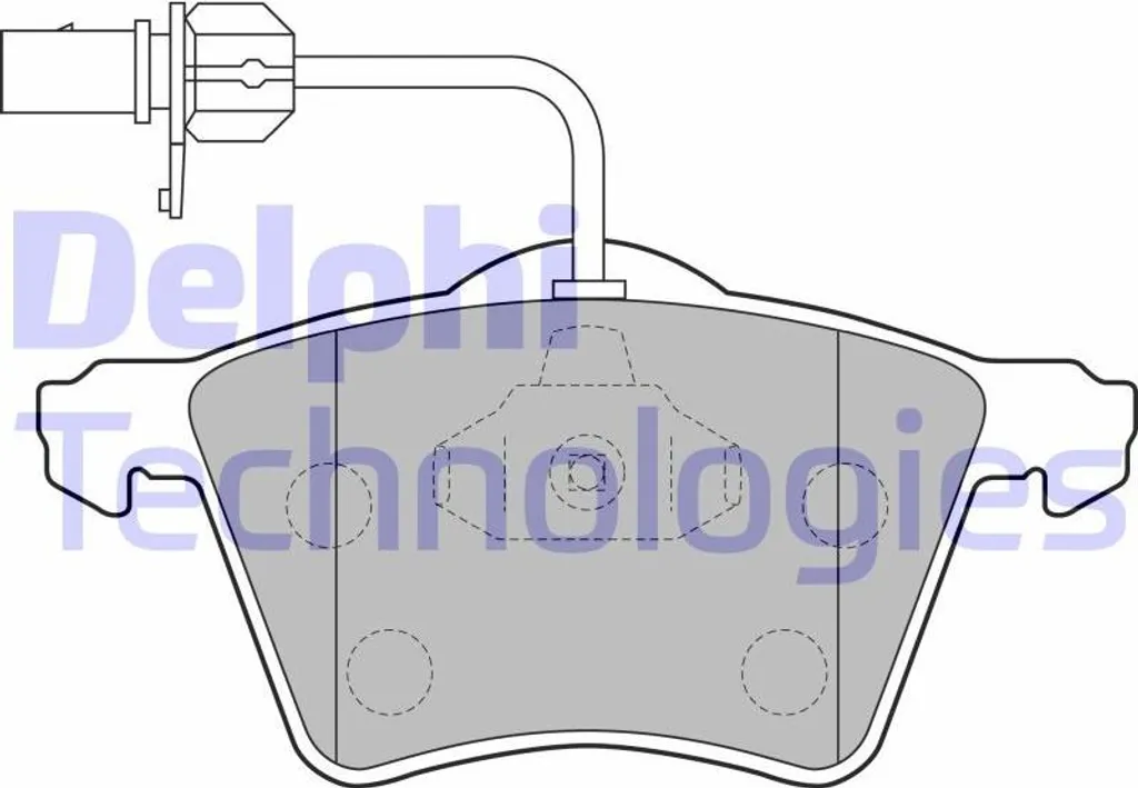 Jeu de plaquettes de frein à disque pour VW California T4 et Transporter