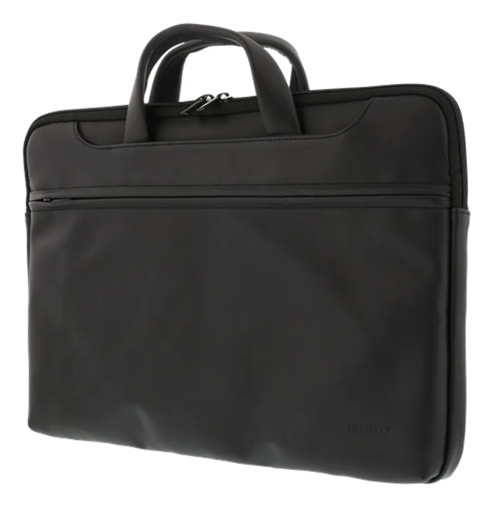 DELTACO Borsa Porta Laptop 15.6 Pollici - PU Leather Nero