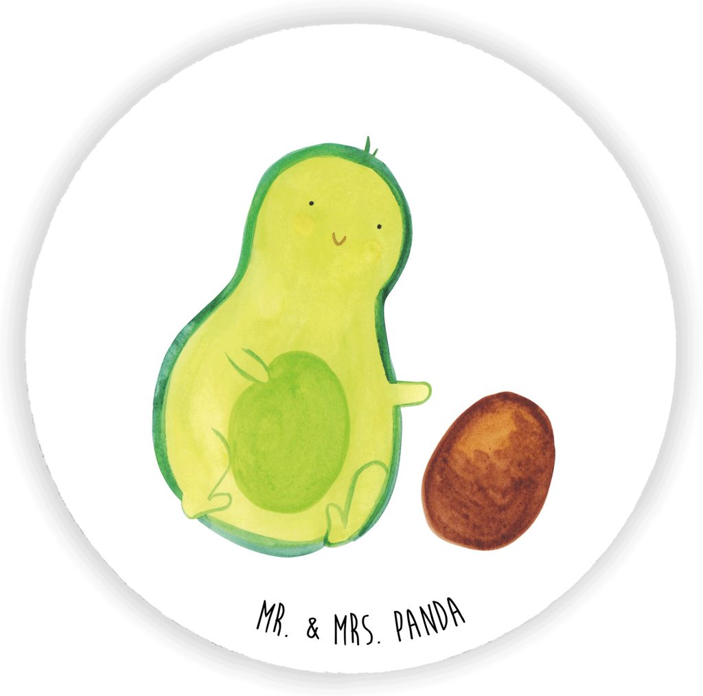 Mr. & Mrs. Panda magnet Avocado Kern rollt - Weiß - Geschenk, Geburt, für fotos, kühlschrank, Avocados, Baby, zettelhalter, Säugling, pinnwand,...