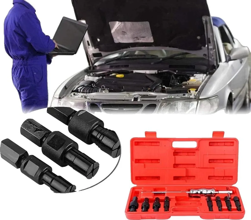 Kit extraction roulements internes pour mécanique moto et auto 8-32mm