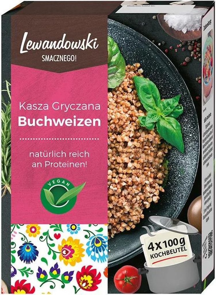 Lewandowski pohánka (4x100g) 400g Obrázok produktu 