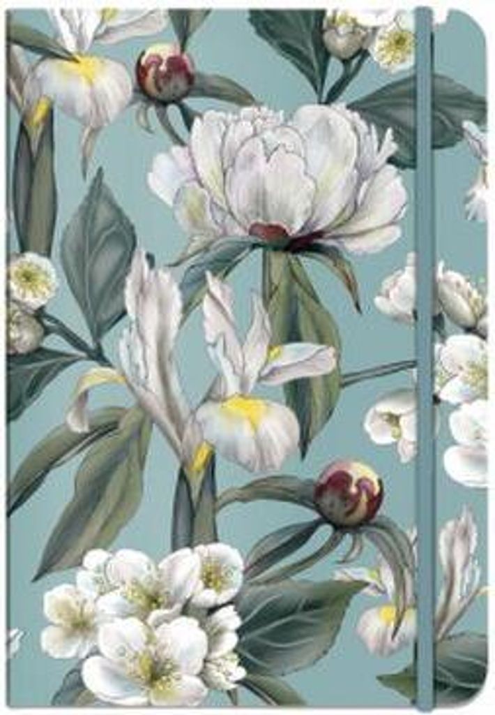 Notizbuch A5 Softcover Iris mit Farbschnitt, 240 Seiten, 100g/m² gepunktetes Papier
