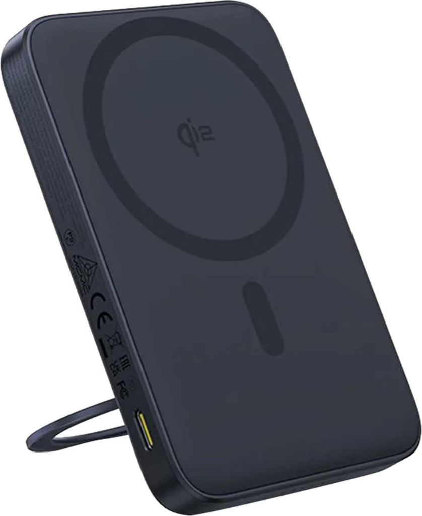 Baseus PicoGo Qi2, 5000 mAh, Kabelloses Aufladen, Schwarz