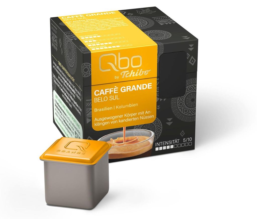 Tchibo Qbo Caffè Grande Belo Sul Premium Kaffeekapseln, 8 Produktbild 