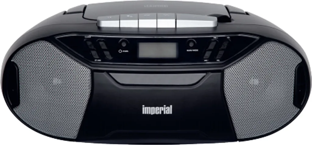 Telestar PBB 1 Nero: Radio CD e Cassette - Idea Regalo per la Famiglia