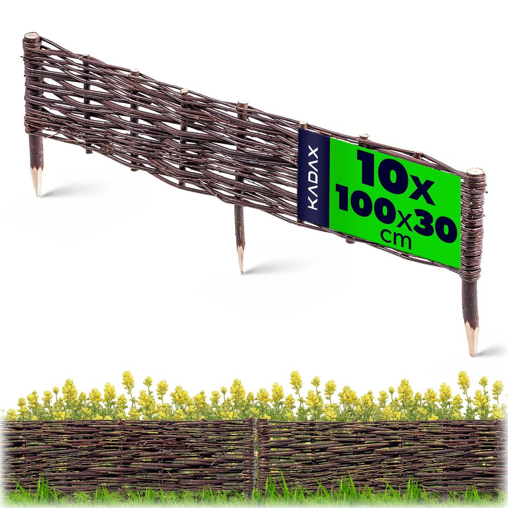 KADAX vrbová palisáda "Sand", přírodní vrbový plot, 30 cm, Obrázek produktu 