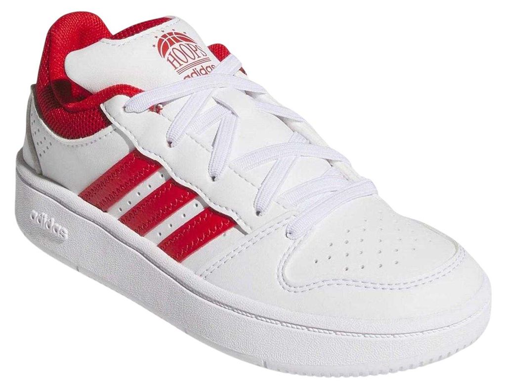 Adidas - "Hoops 3.0" Basketball Schuhe für Kinder GT16597 (34 EU) (Weiß/Rot)