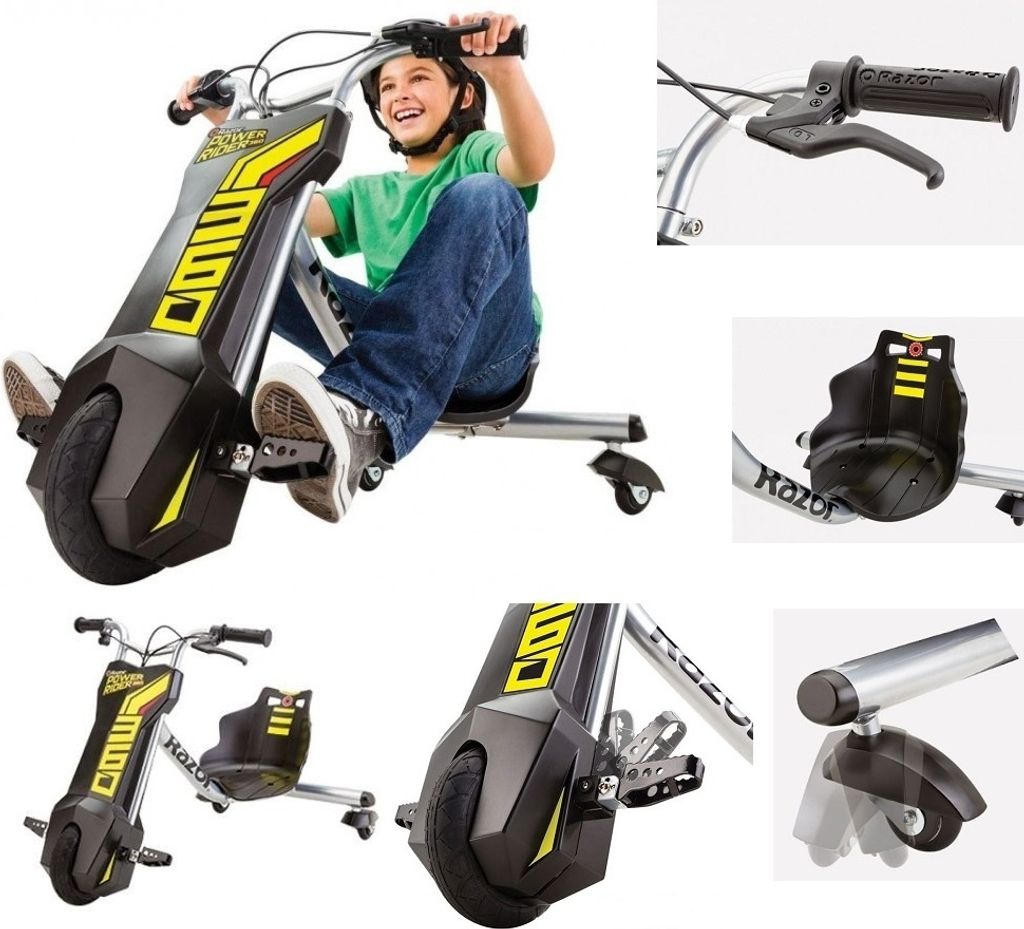 Trojkolesové elektrické vozidlo Razor Power Rider 360 pre Obrázok produktu 